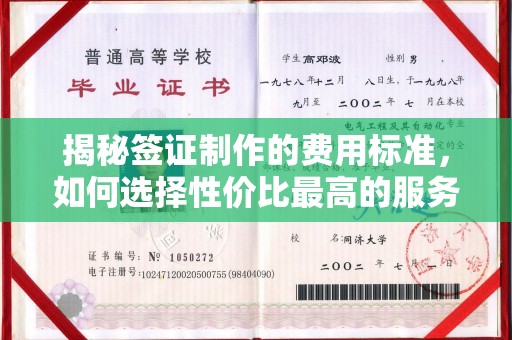 固始揭秘签证制作的费用标准，如何选择性价比最高的服务？