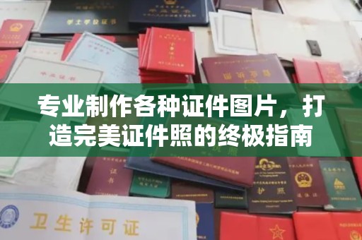 固始专业制作各种证件图片，打造完美证件照的终极指南