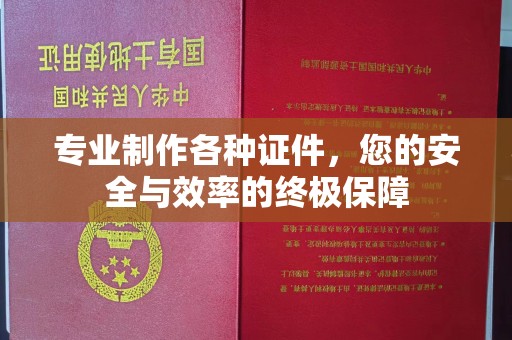 固始专业制作各种证件，您的安全与效率的终极保障